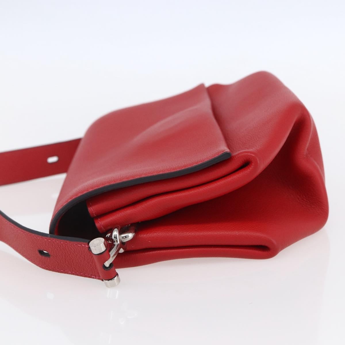 Hermès Opli Bag Red Leather Good condition - Inside View
