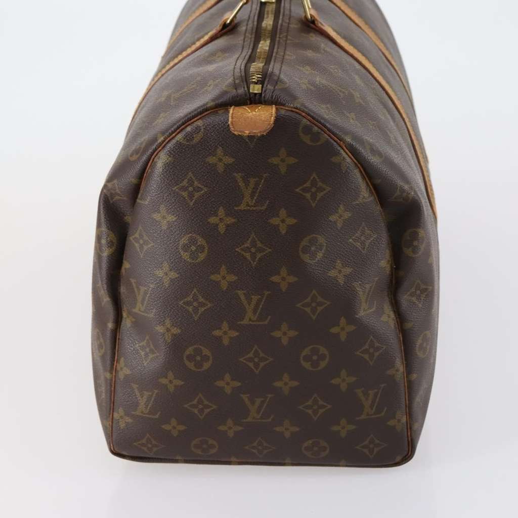 Louis Vuitton Keepall Bag Brown Canvas Fair condition - Inside View