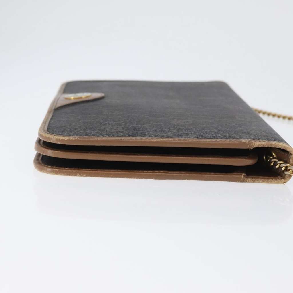 Christian Dior Vintage Honeycomb chain Black Fair condition - Inside View