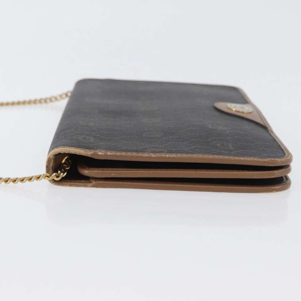 Christian Dior Vintage Honeycomb chain Black Fair condition - Model View