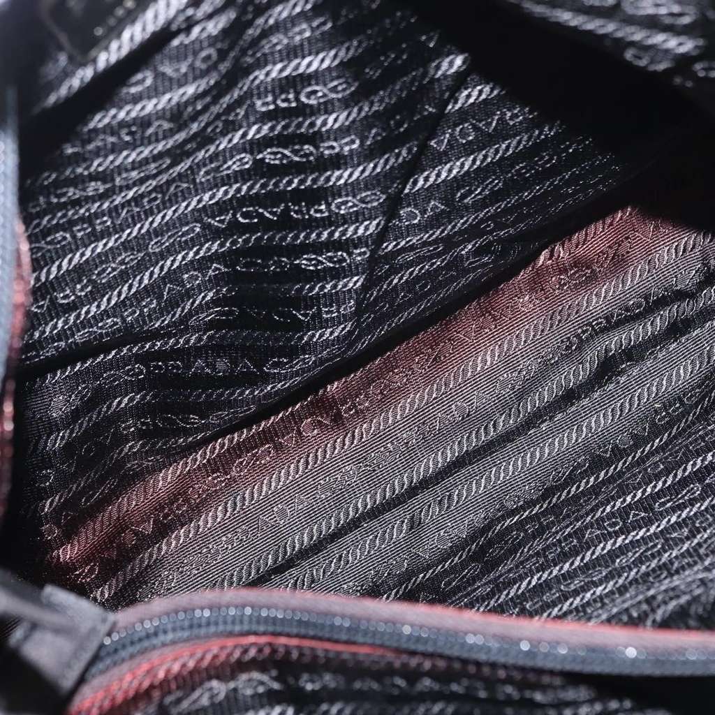 Prada Vintage Shoulder Bag Black Good condition - Box View