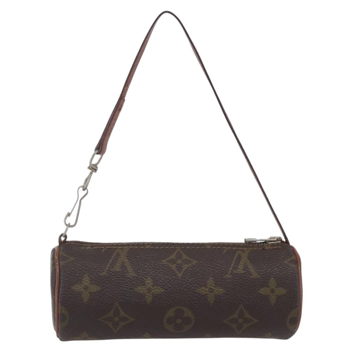 Louis Vuitton Papillon Pochette Brown Canvas Good condition - Back View