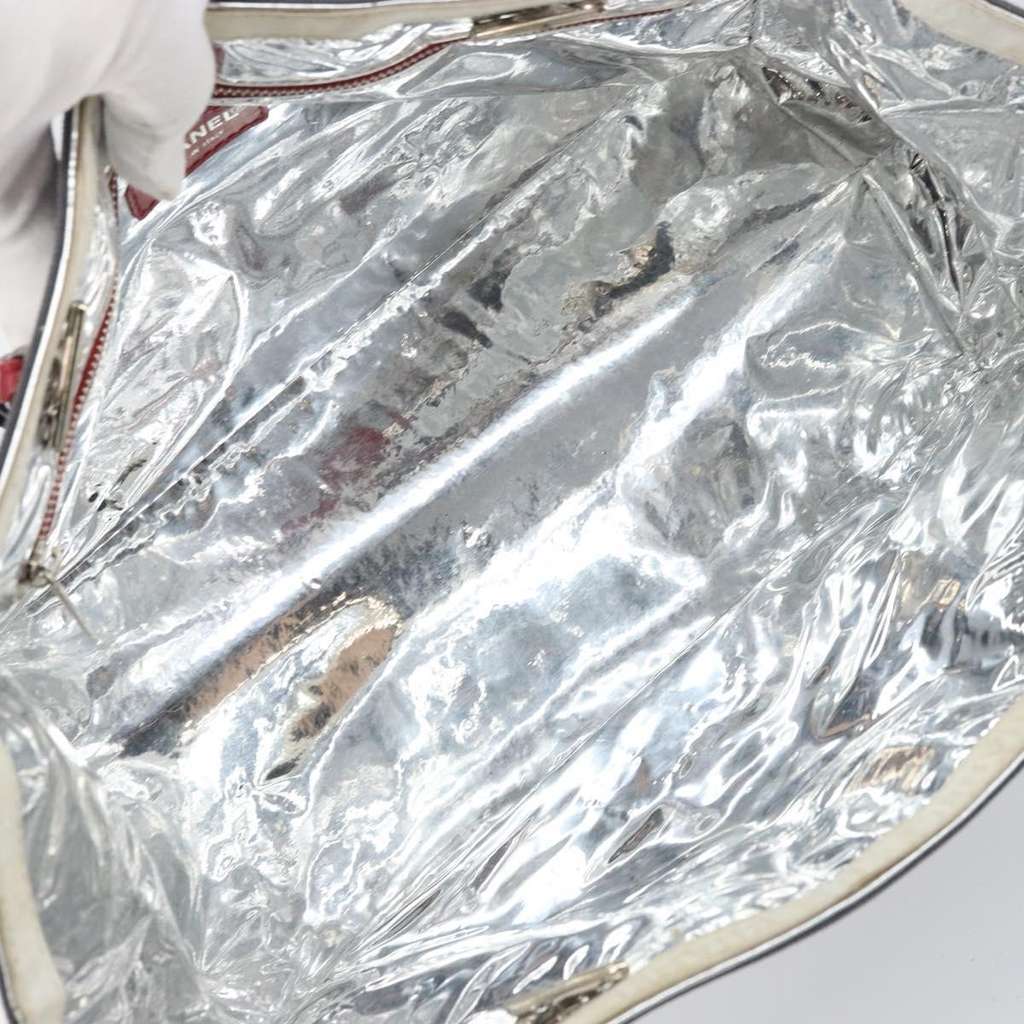 Chanel No.5 Tote Navy Canvas Fair condition - Box View