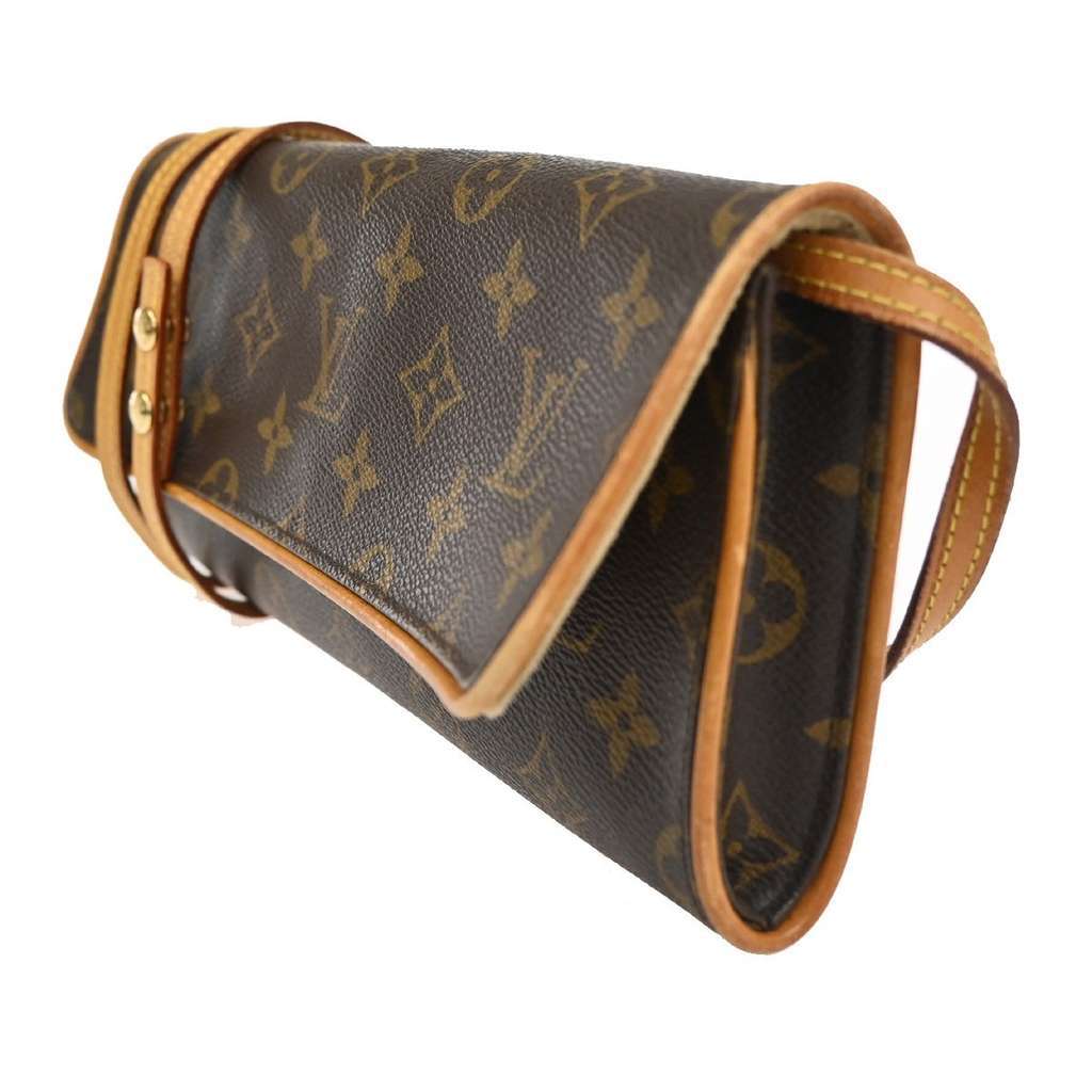 Louis Vuitton Twin Handbag Brown Canvas Good condition - Inside View