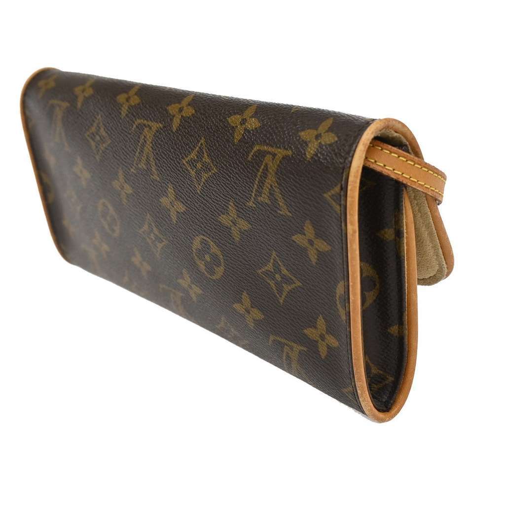 Louis Vuitton Twin Handbag Brown Canvas Good condition - Model View