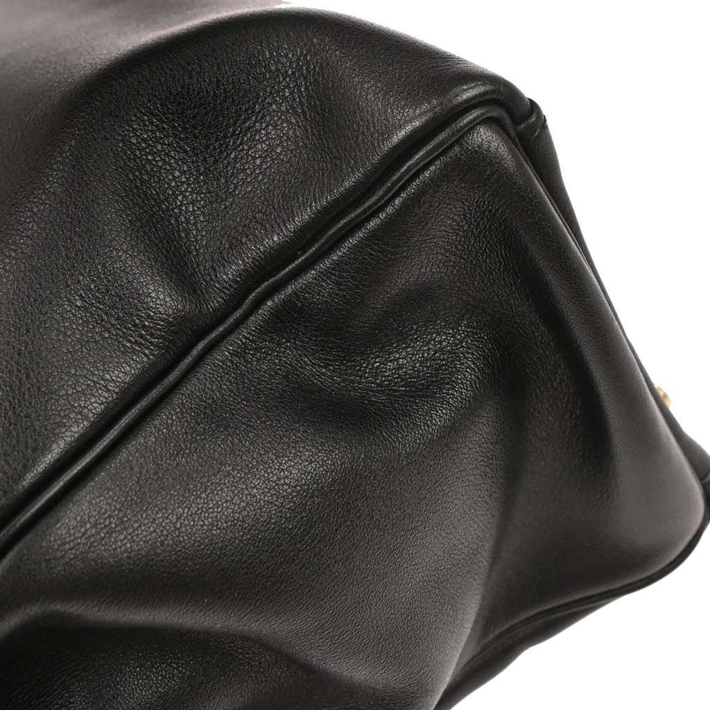 Hermès Kelly Handbag Black Leather Good condition - Model View