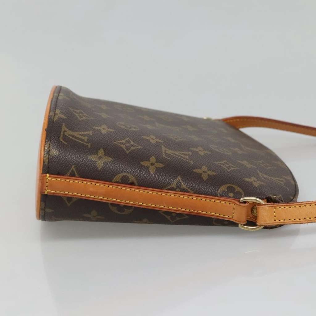 Louis Vuitton Drouot Handbag Brown Canvas Good condition - Inside View
