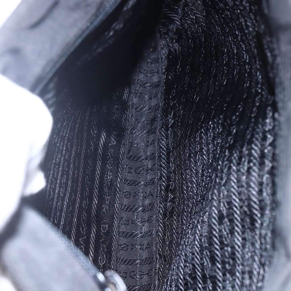 Prada Vintage Shoulder Bag Black Good condition - Box View