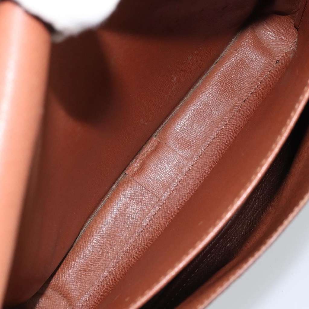 Louis Vuitton Cartouchiere Handbag Brown Canvas Fair condition - Box View