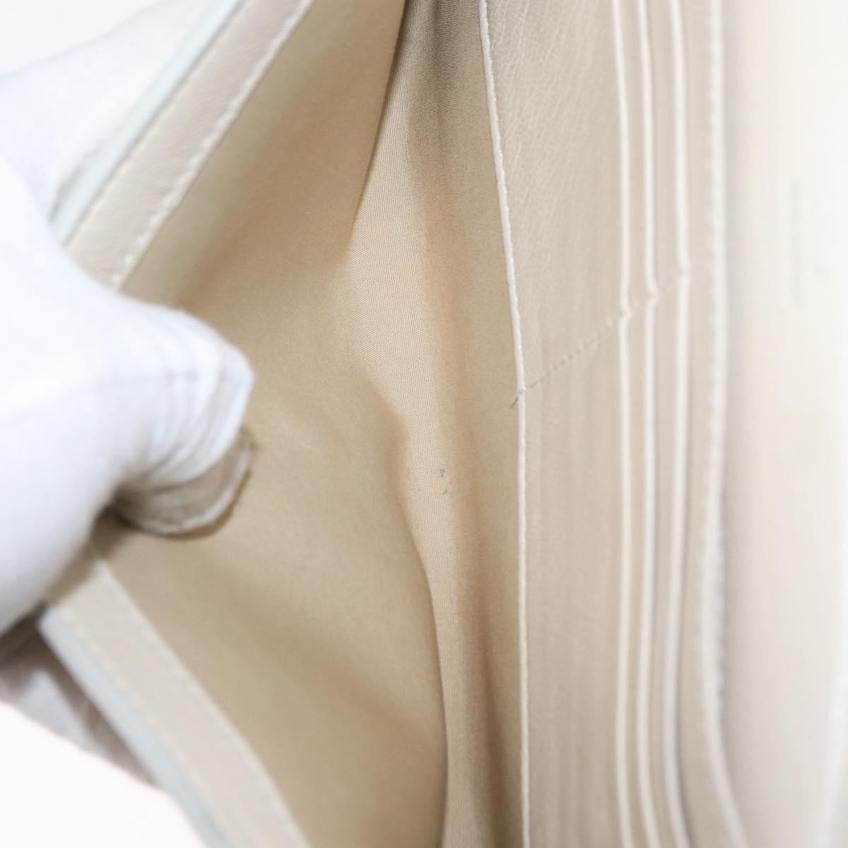 Chloe Chain Flap Crossbody Bag Beige Leather Good condition - Box View