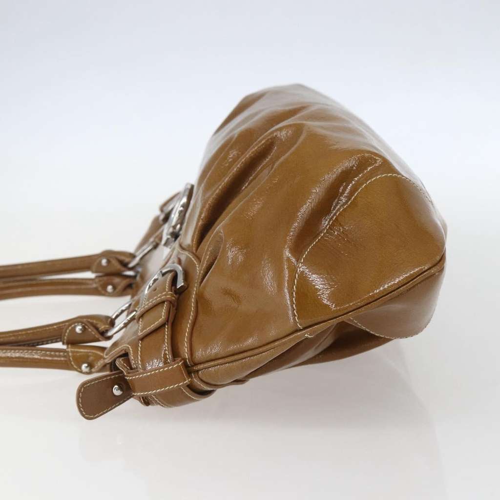 Salvatore Ferragamo Gancini handbag Brown Good condition - Inside View