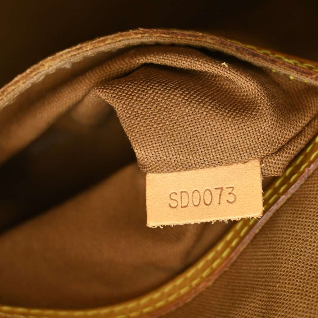 Louis Vuitton Alma Handbag Brown Canvas Fair condition - Box View