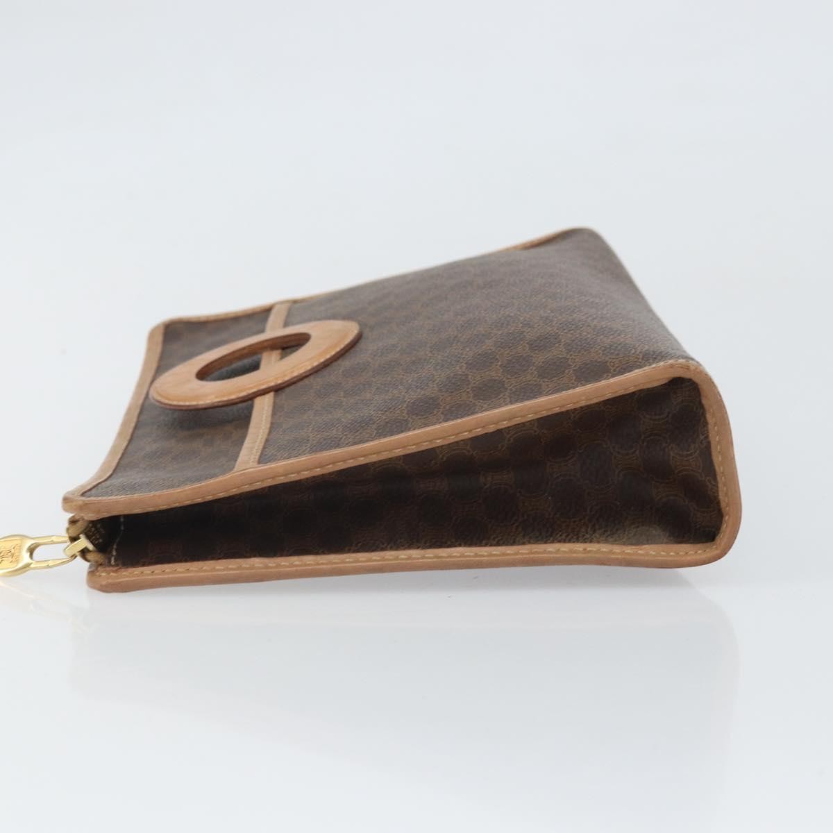 Celine Macadam Pochette Brown Canvas Good condition - Model View