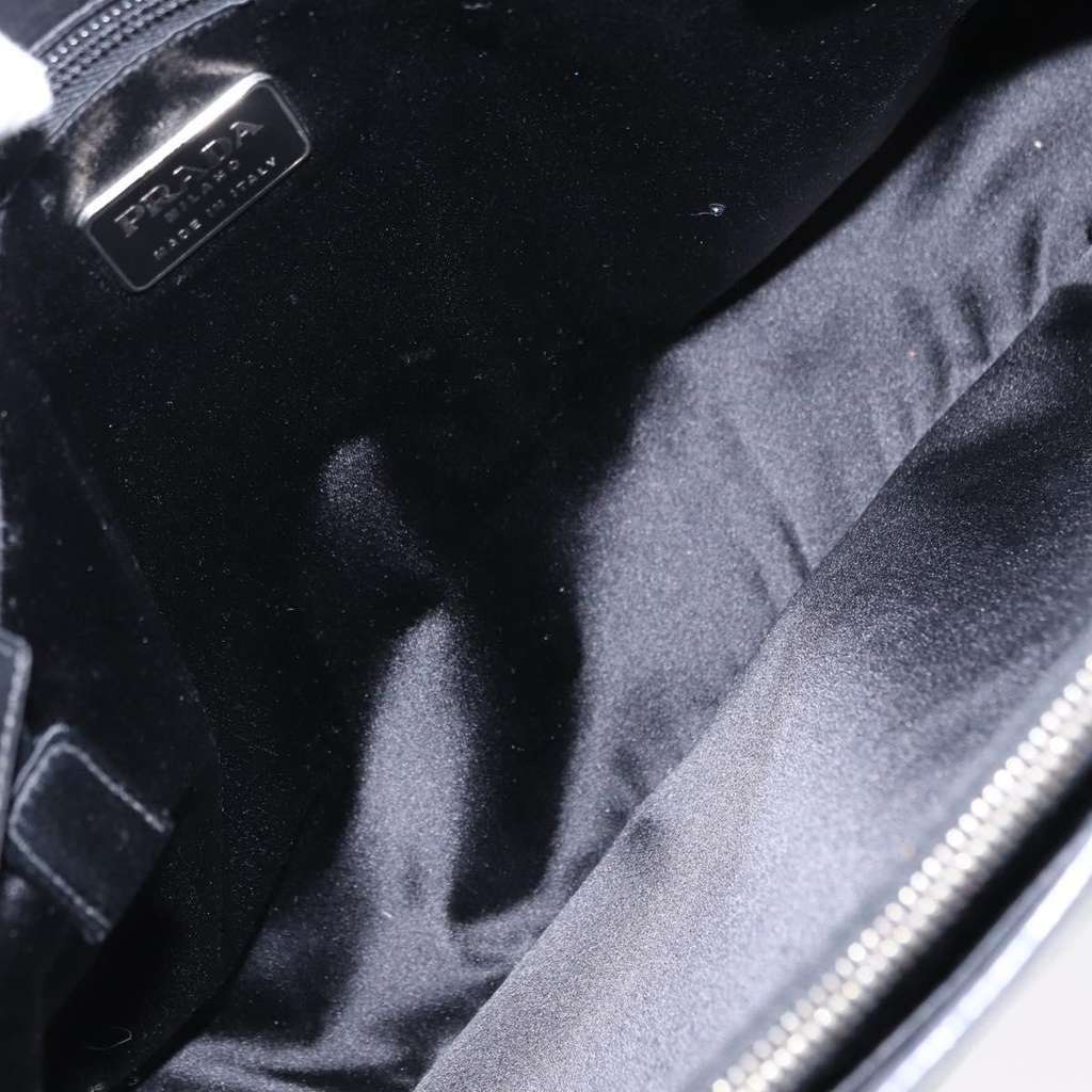 Prada Vintage Briefcase Black Leather Good condition - Box View