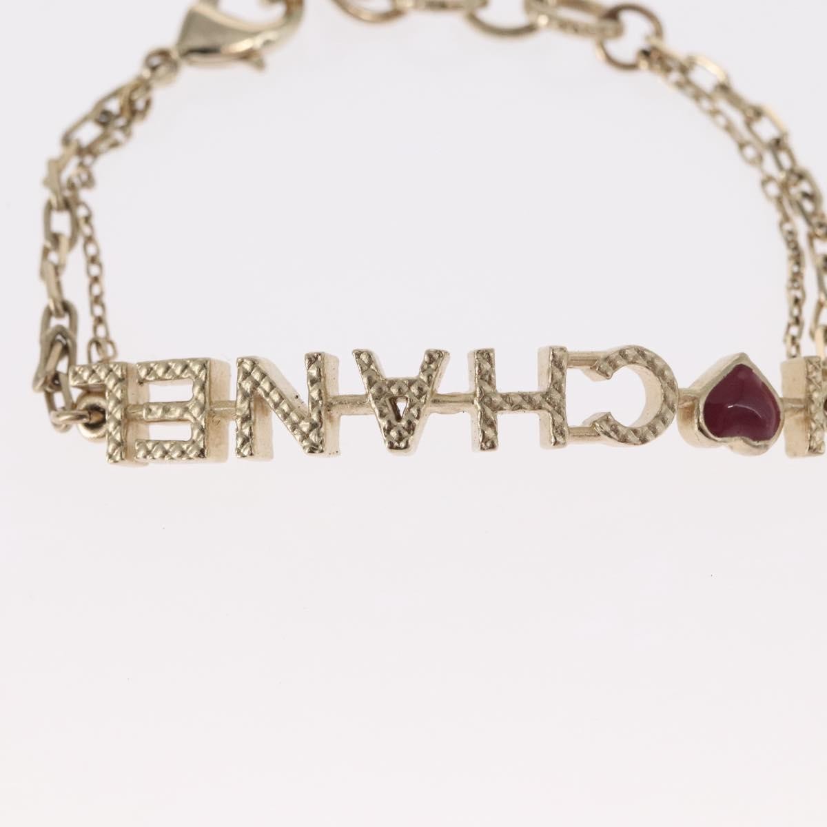 Chanel I Love Chanel Bracelet Gold Metal Good condition - Model View