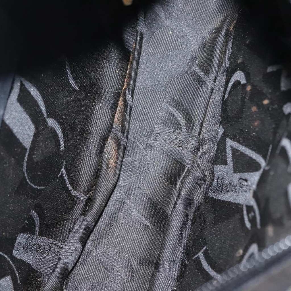 Salvatore Ferragamo Vala Shoulder Bag Black Leather Good condition - Box View