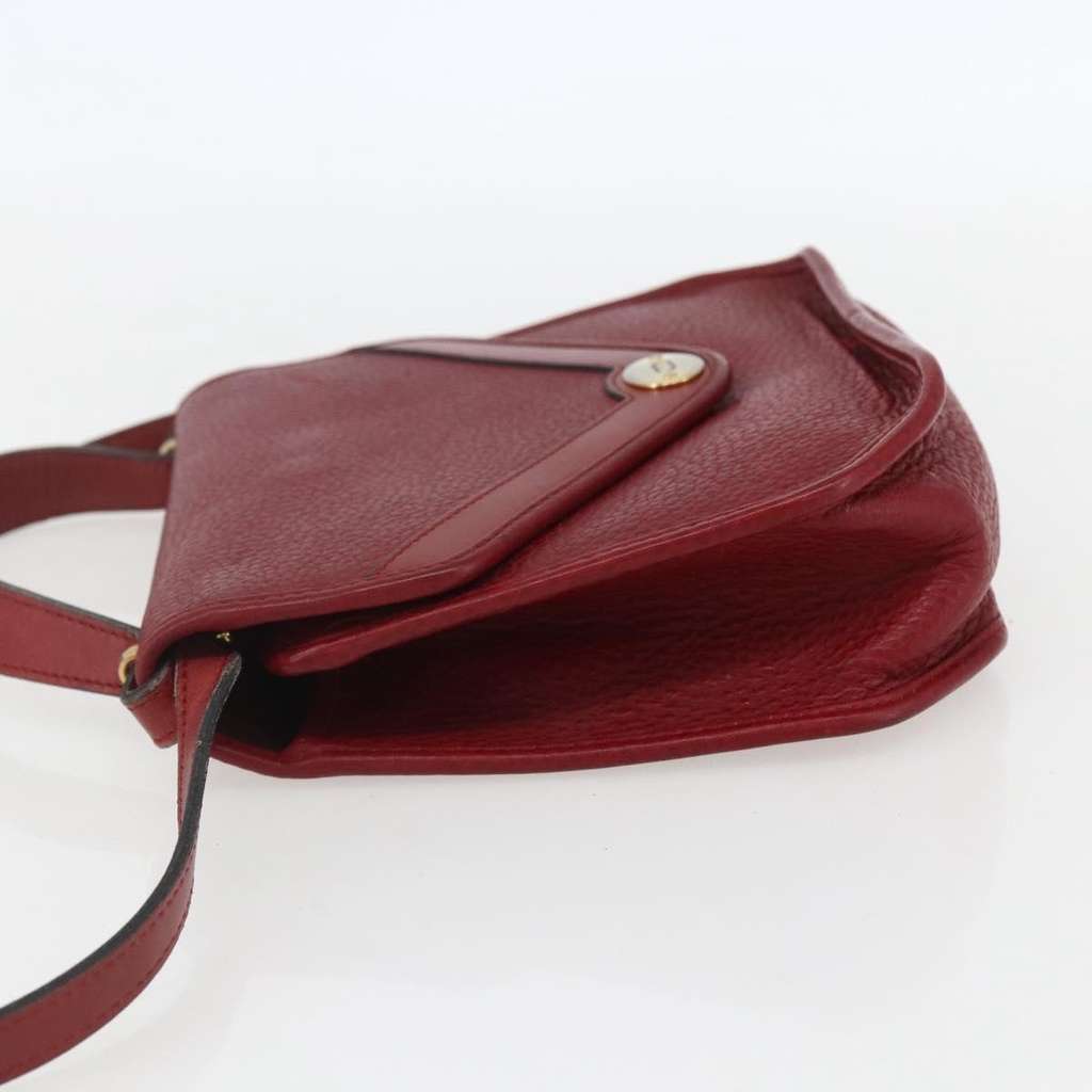 Christian Dior Vintage Handbag Red Leather Good condition - Inside View