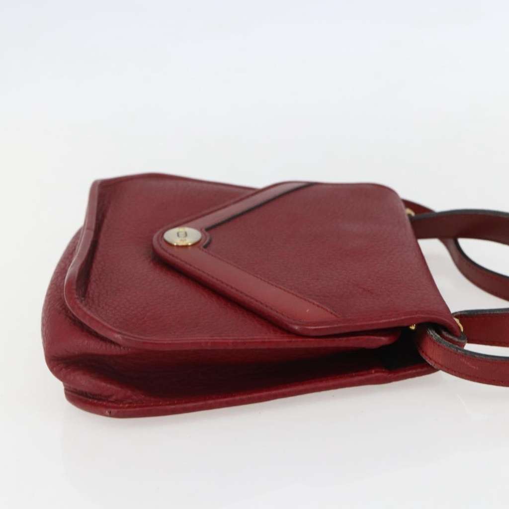 Christian Dior Vintage Handbag Red Leather Good condition - Model View