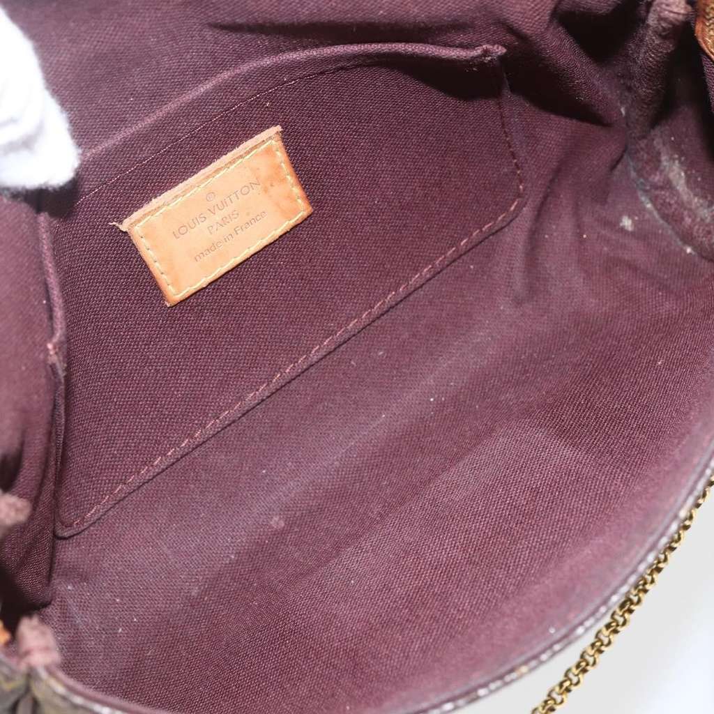 Louis Vuitton Favorite Handbag Brown Canvas Fair condition - Box View