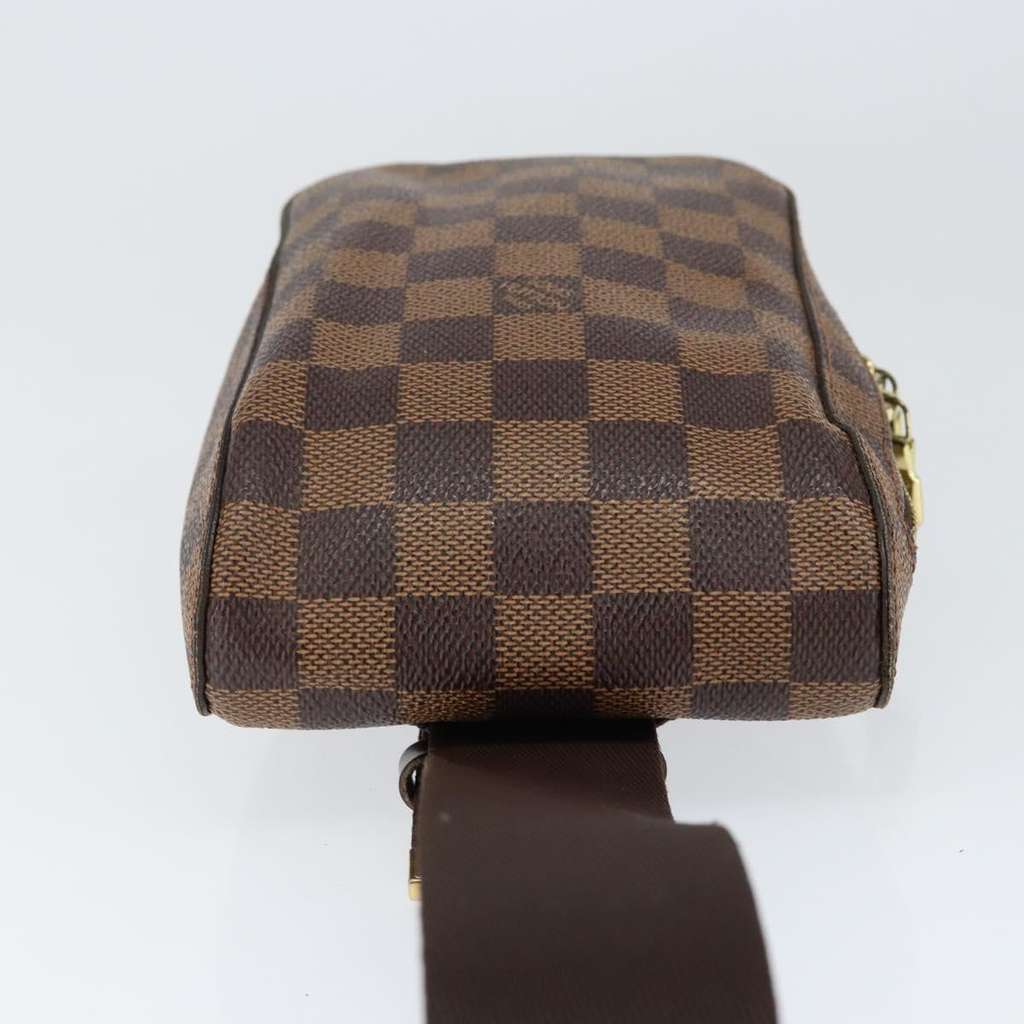 Louis Vuitton Geronimos Waist Bag Brown Canvas Good condition - Inside View