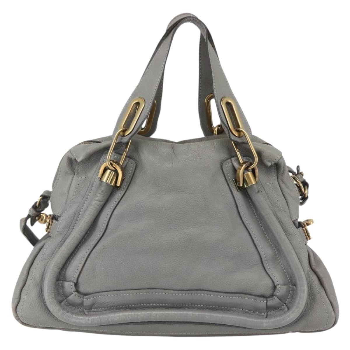 Chloe Paraty Top Handle Bag Other Leather Fair condition - Back View