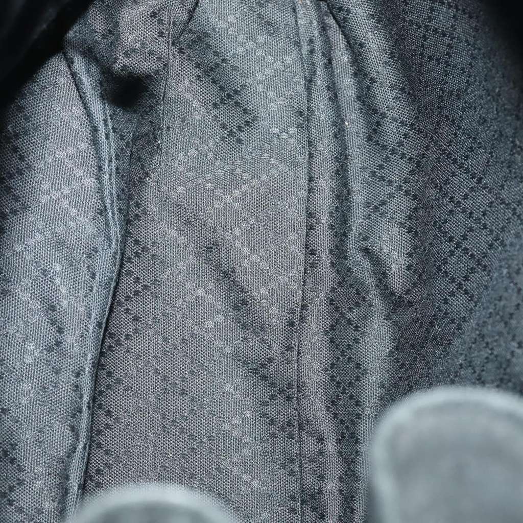 Gucci Vintage Bamboo Backpack Black Suede Fair condition - Box View