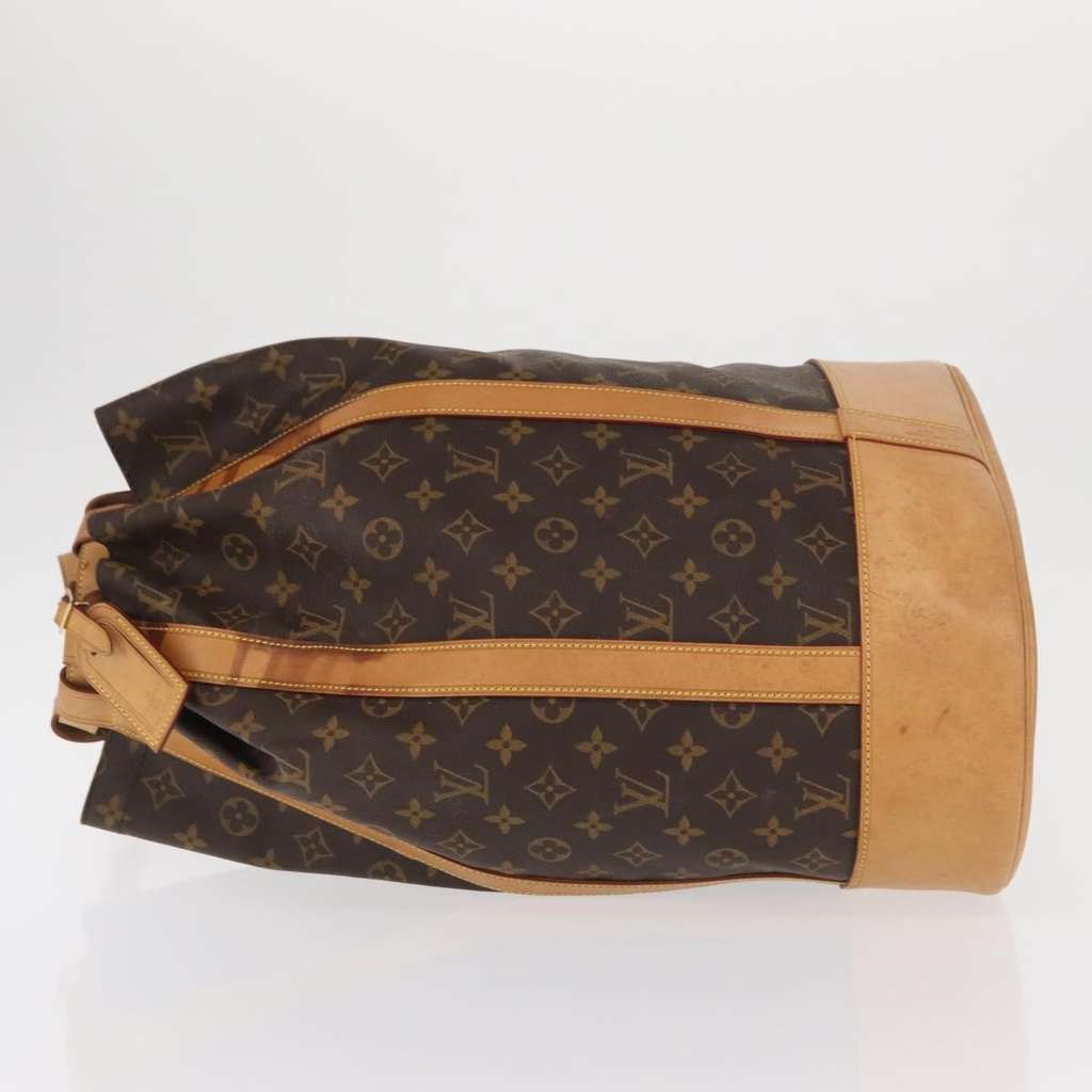 Louis Vuitton Randonnee Backpack Brown Canvas Fair condition - Model View