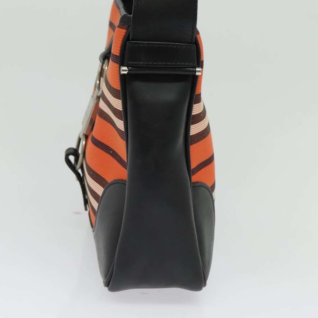 Burberry Blue Label shoulder bag Orange Canvas Good condition - Model View