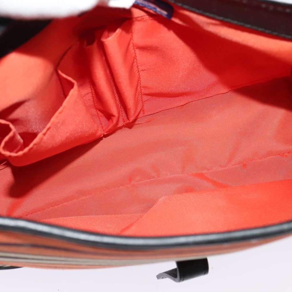 Burberry Blue Label shoulder bag Orange Canvas Good condition - Box View