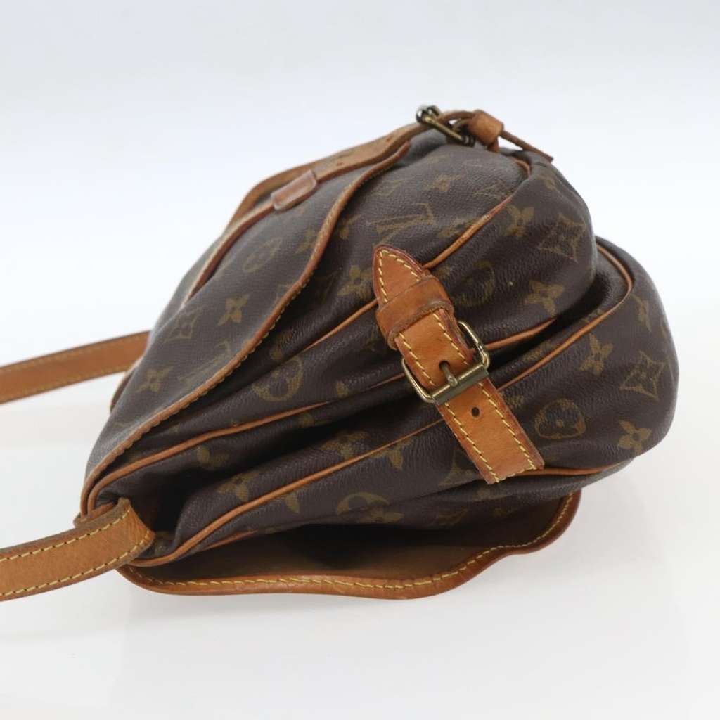 Louis Vuitton Saumur Handbag Brown Canvas Fair condition - Inside View