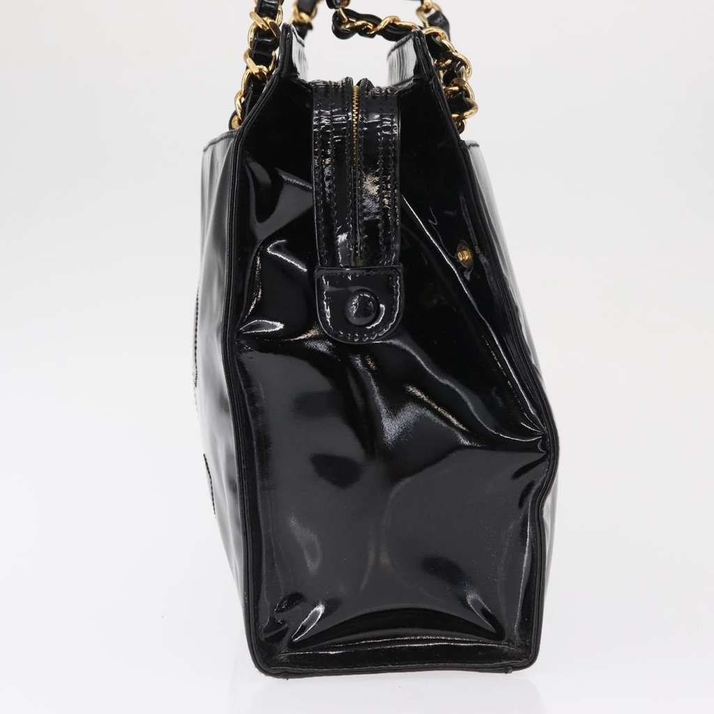 Chanel Vintage Timeless Chain Shoulder Bag Black Fair condition - Inside View