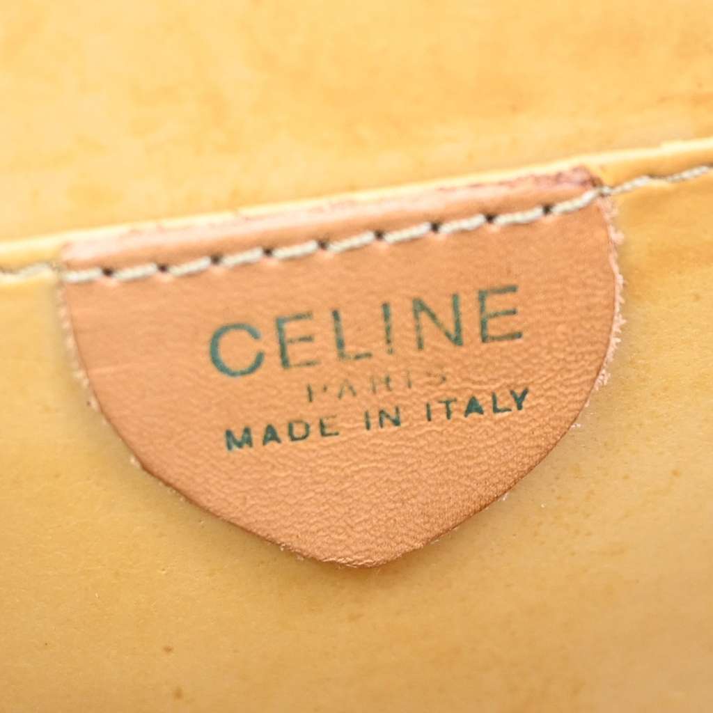 Celine Vintage Macadam Handbag Brown Canvas Good condition - Box View