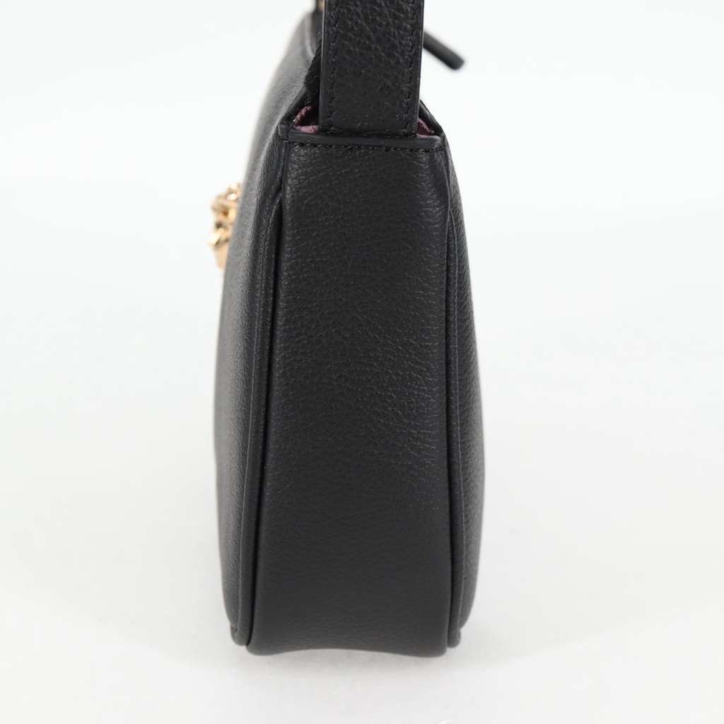 Versace Medusa Shoulder Bag Black Leather Good condition - Inside View