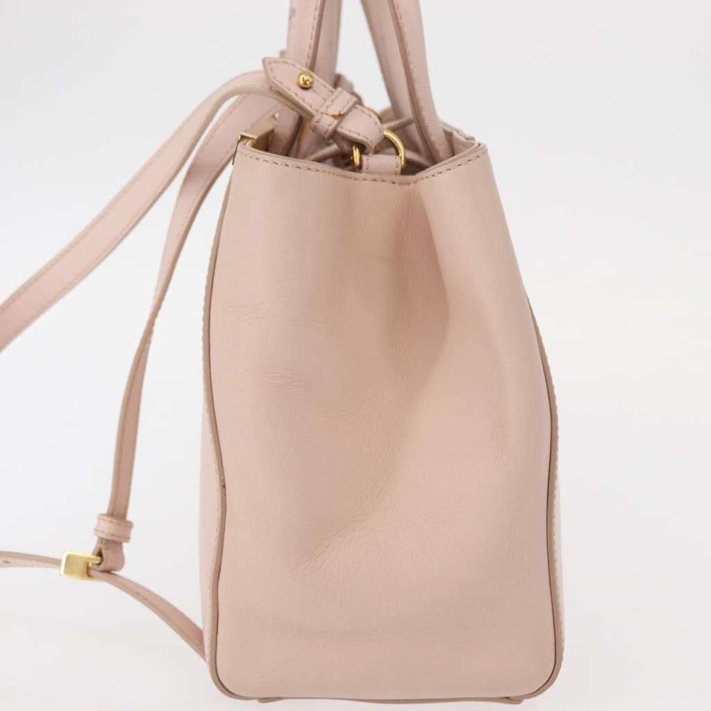 Fendi 2Jours Bag Beige Leather Fair condition - Inside View