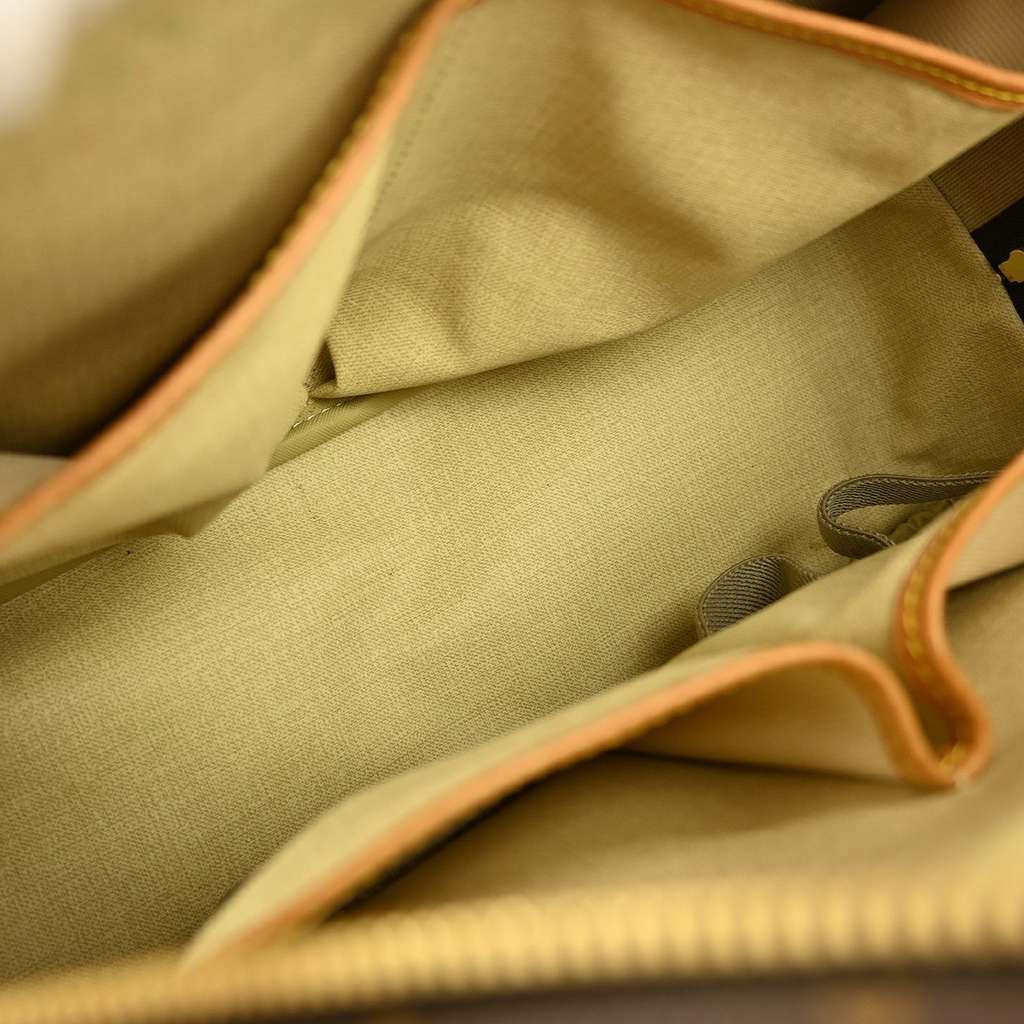 Louis Vuitton Deauville Handbag Brown Canvas Good condition - Inside View