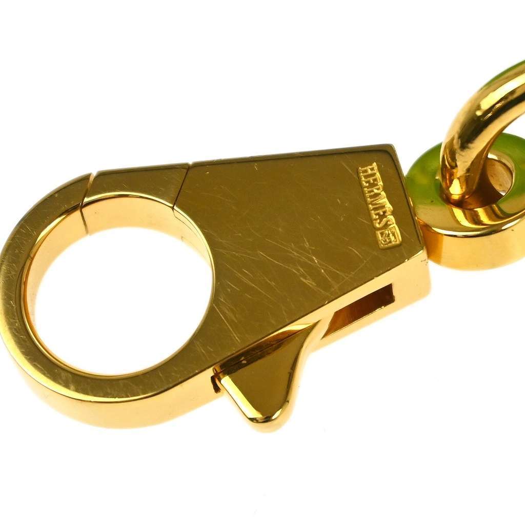 Hermès Kelly Shoulder Strap Green Leather Good condition - Back View