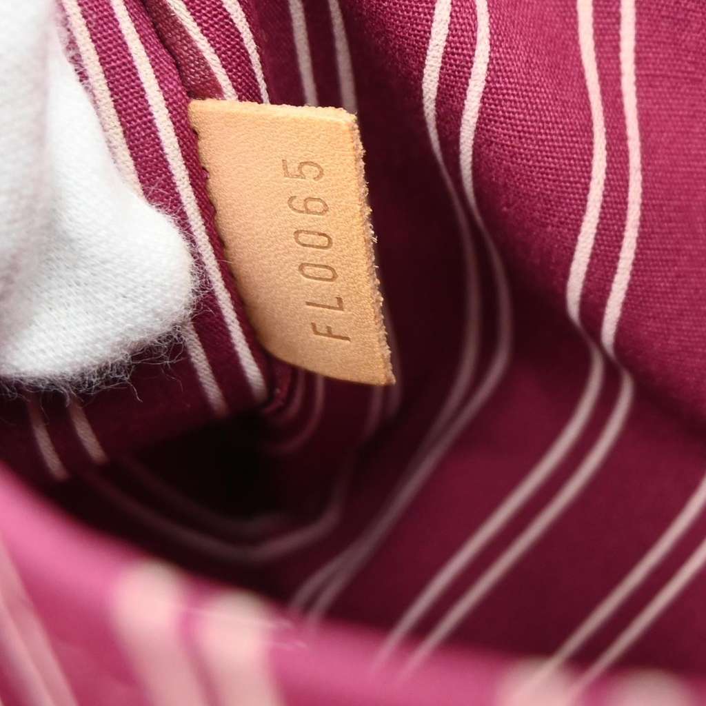 Louis Vuitton Antigua Tote Red Canvas Good condition - Box View