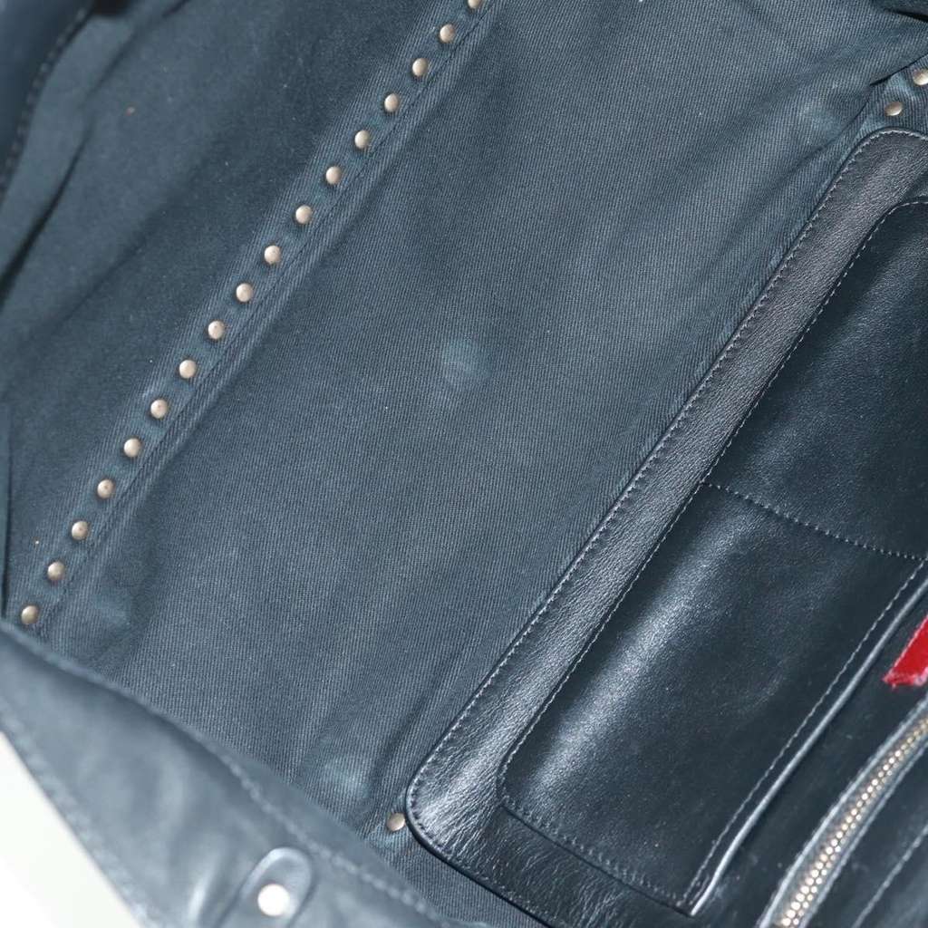 Valentino Garavani Rockstud Tote Black Leather Good condition - Box View