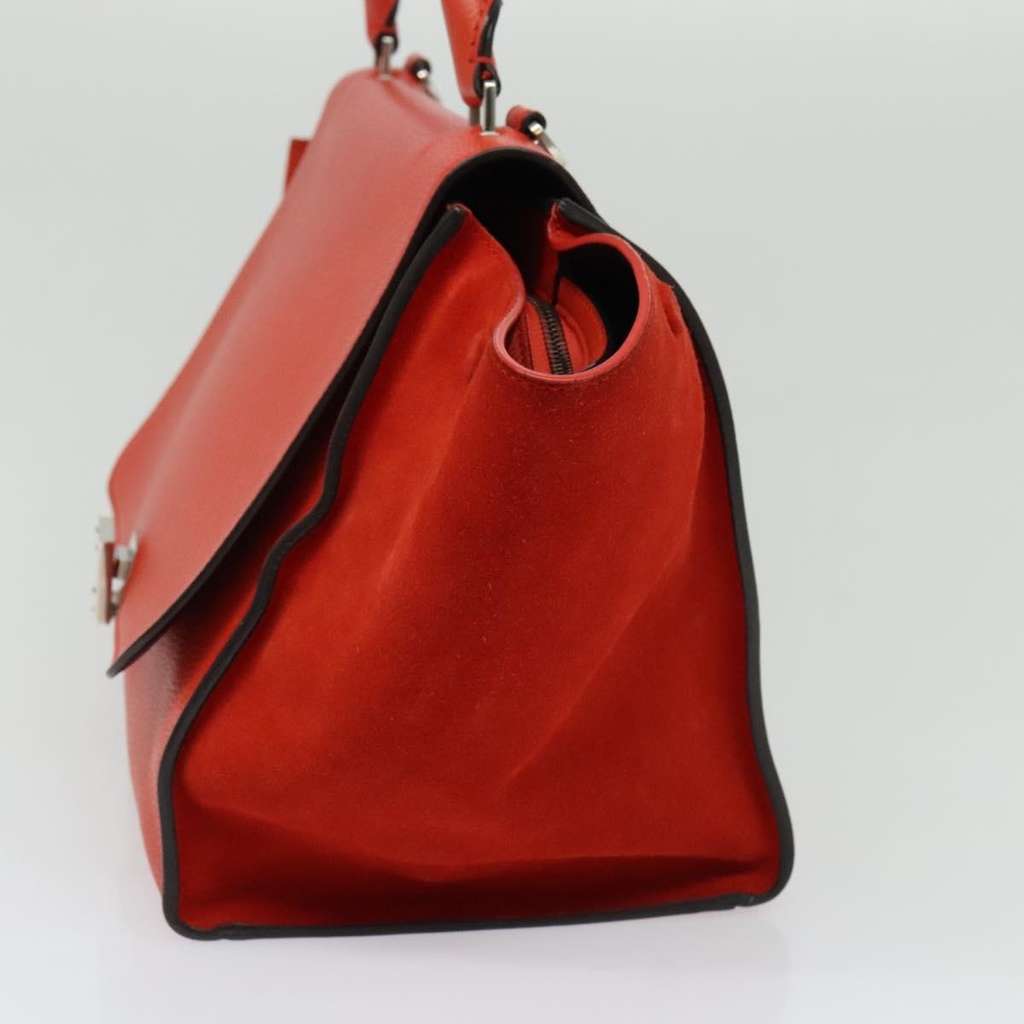 Celine Trapeze Bag Red Leather Good condition - Model View