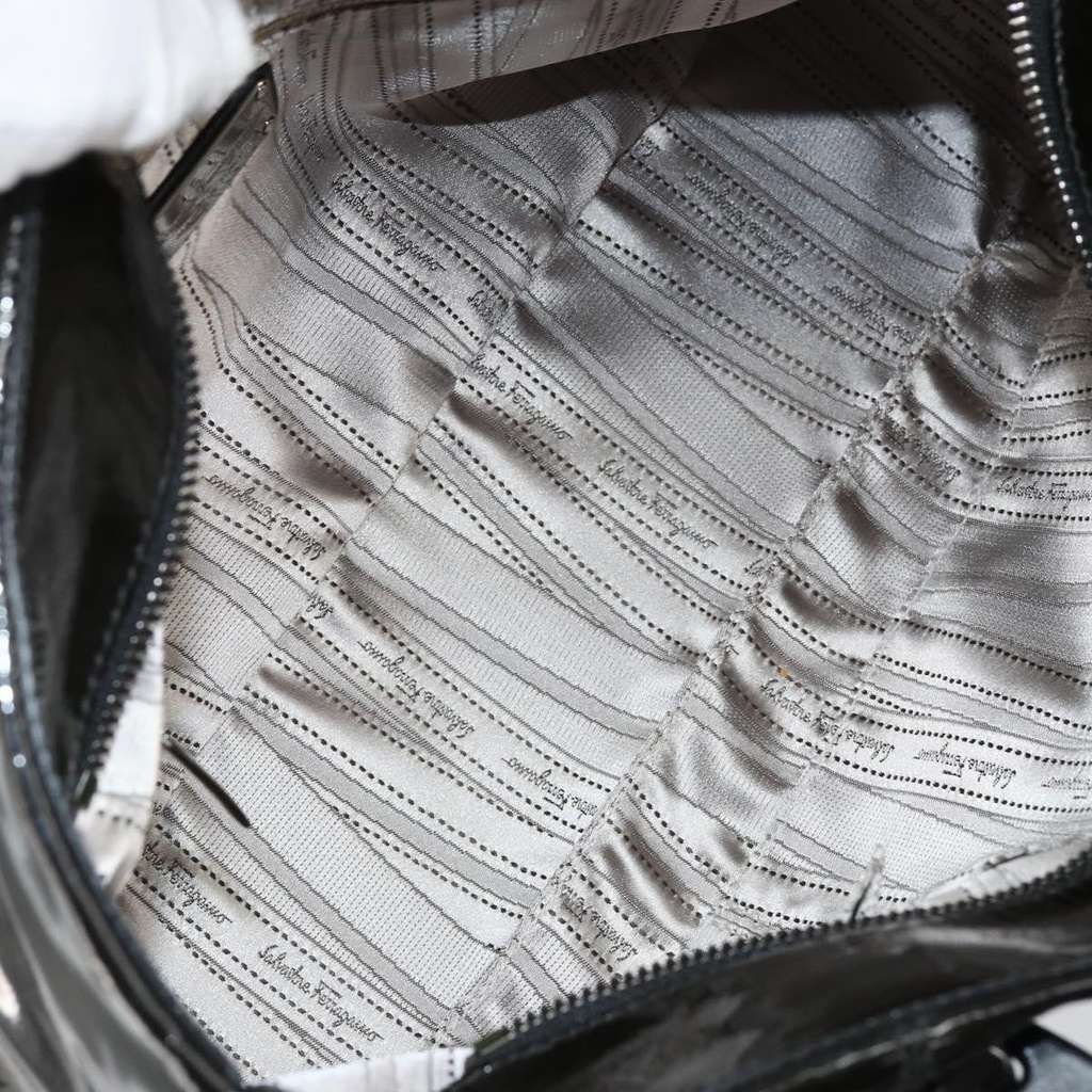 Salvatore Ferragamo Vintage Tote bag Black Good condition - Box View