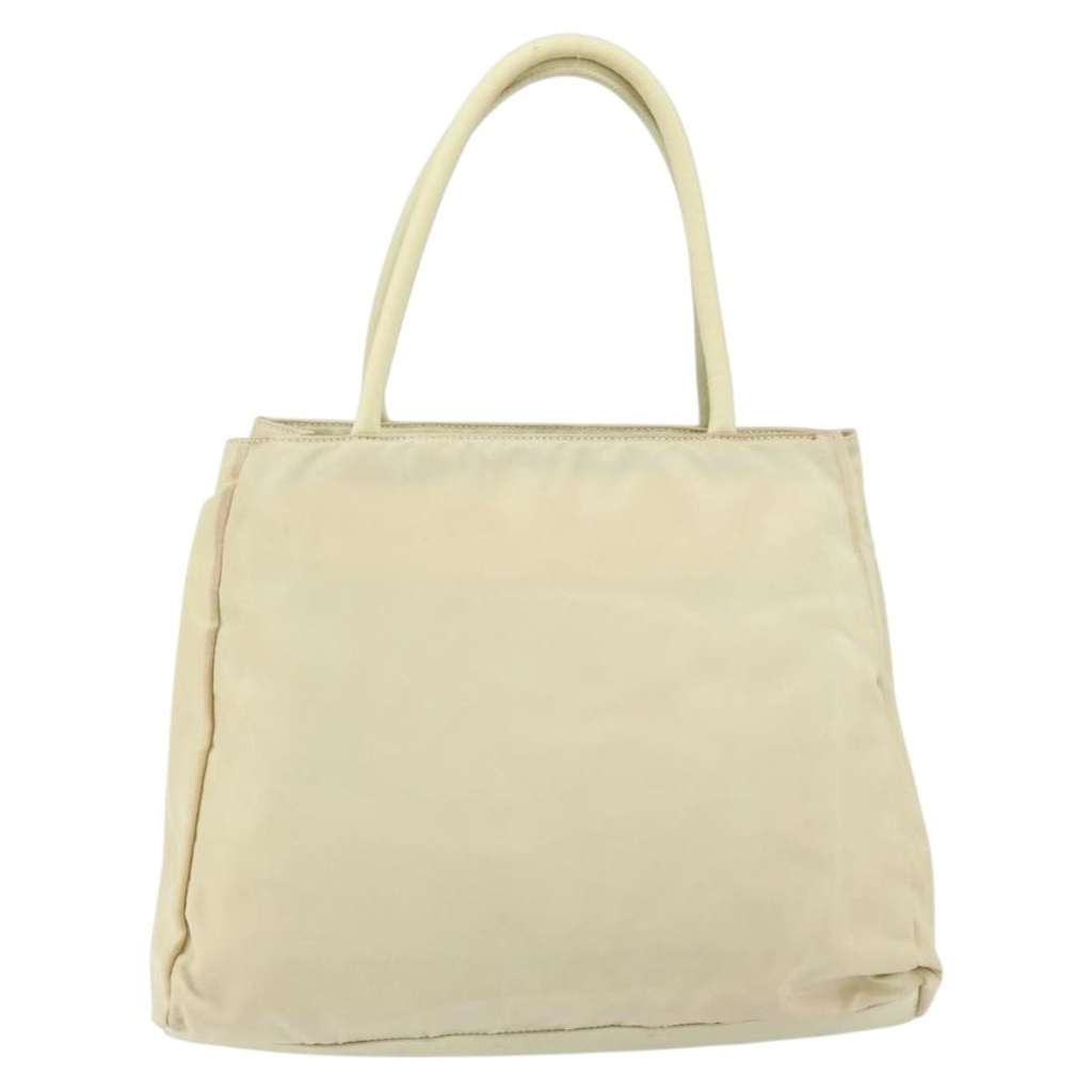 Prada Vintage Tote Beige Fair condition - Back View
