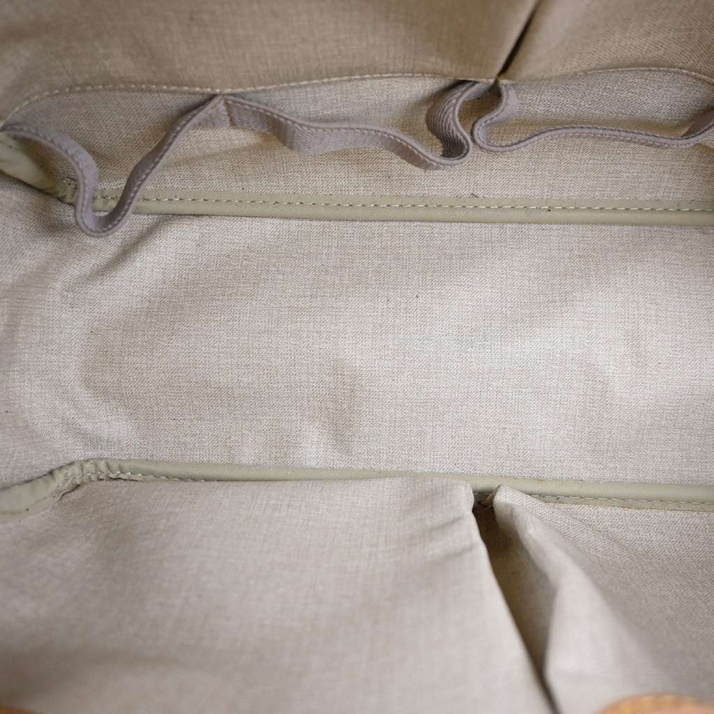 Louis Vuitton Deauville Handbag Brown Canvas Fair condition - Box View