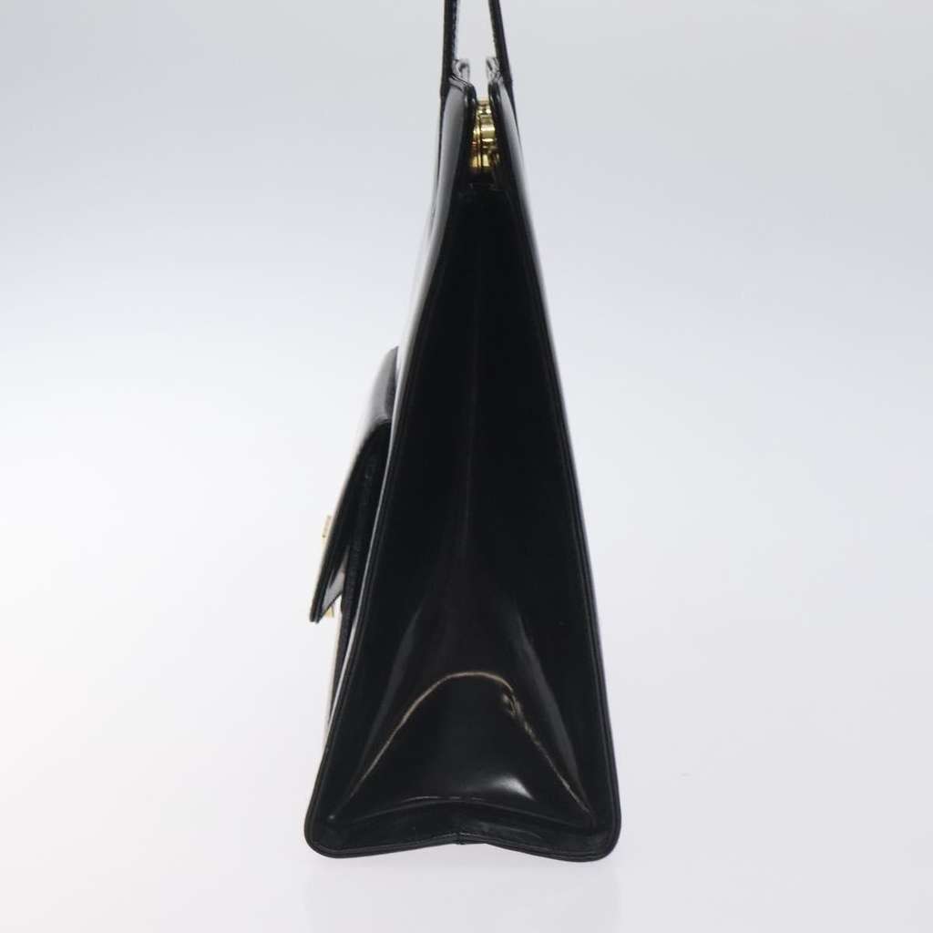 Salvatore Ferragamo Gancini handbag Black Good condition - Inside View