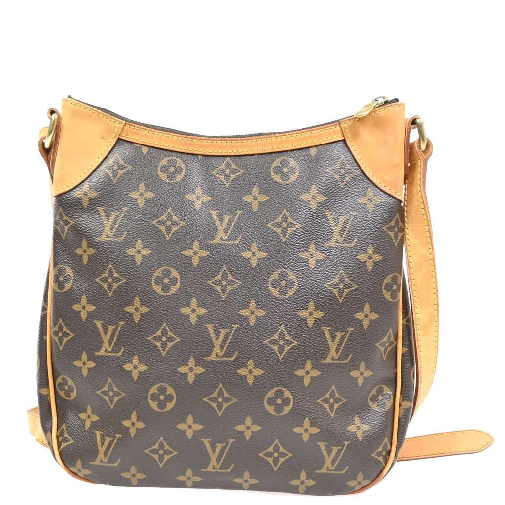 Louis Vuitton Odeon Handbag Brown Canvas Good condition - Back View