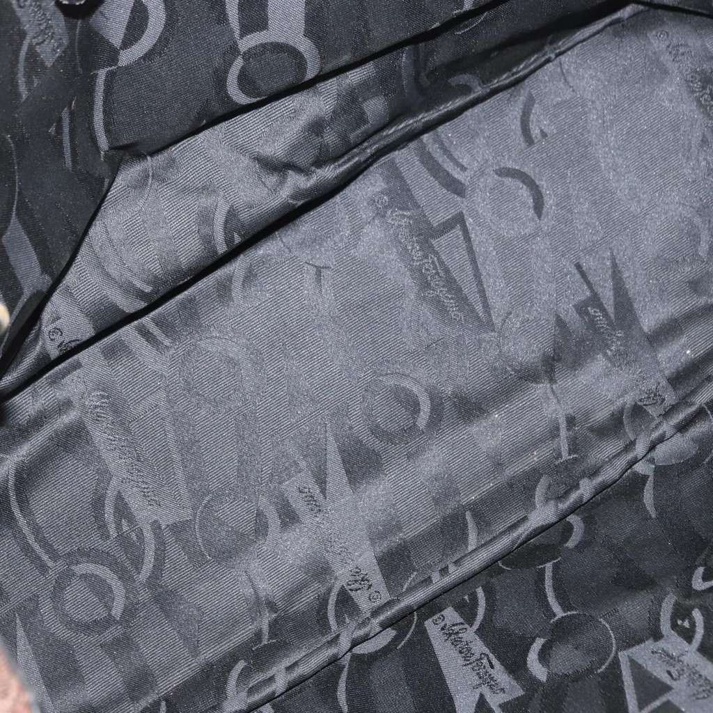 Salvatore Ferragamo Vala tote Brown Canvas Good condition - Box View