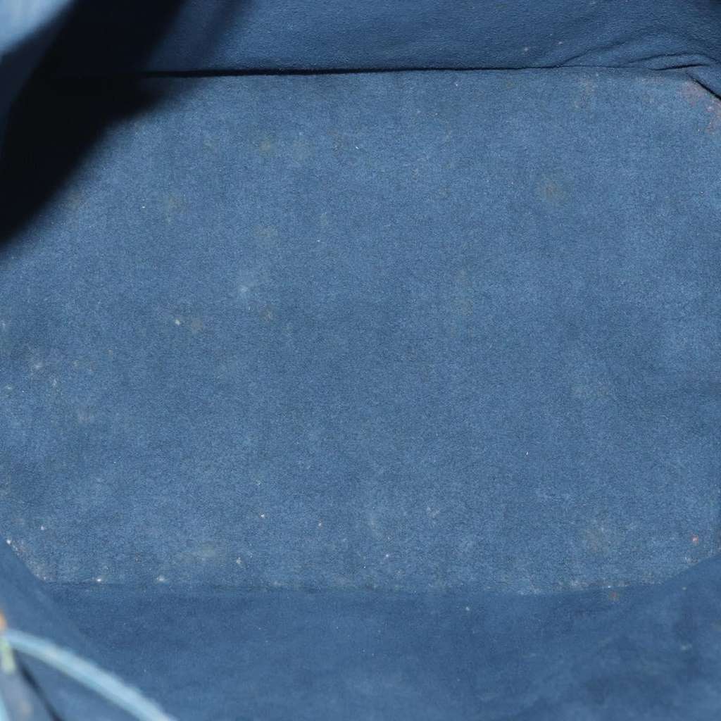 Louis Vuitton Petit Noe Handbag Blue Leather Good condition - Box View