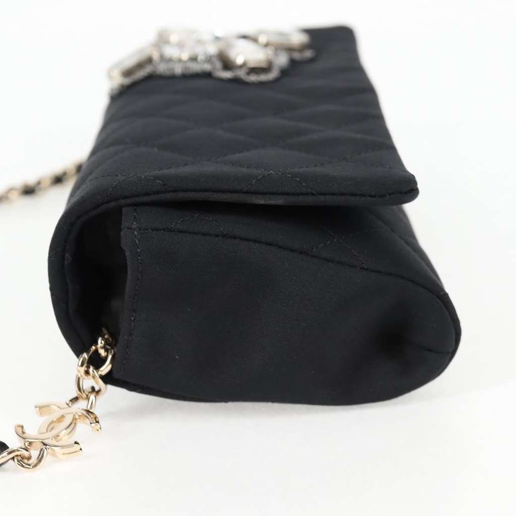 Chanel Chain Flap Shoulder Bag Black Good condition - Inside View