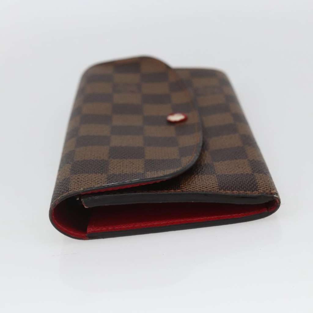 Louis Vuitton Emilie Wallet Brown Canvas Good condition - Inside View