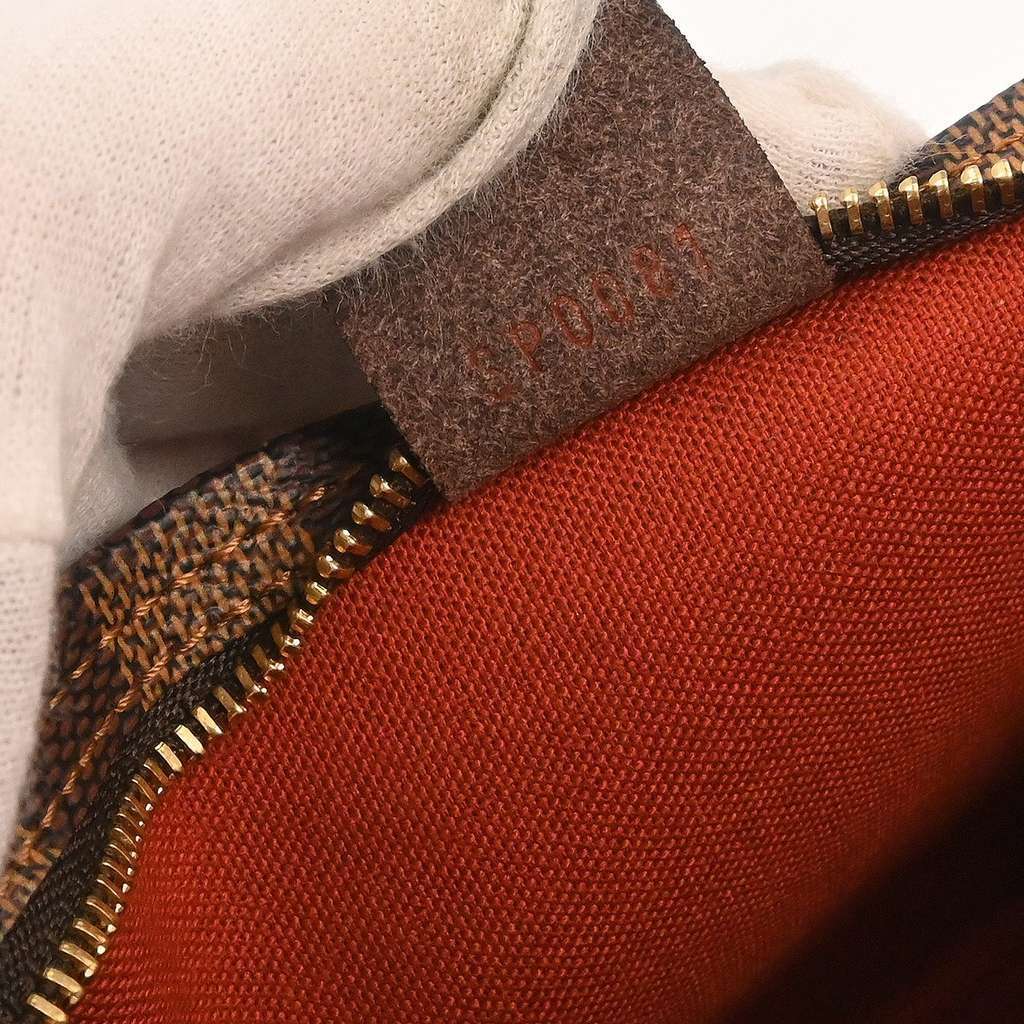 Louis Vuitton Trousse Make Up Bag Brown Canvas Good condition - Box View