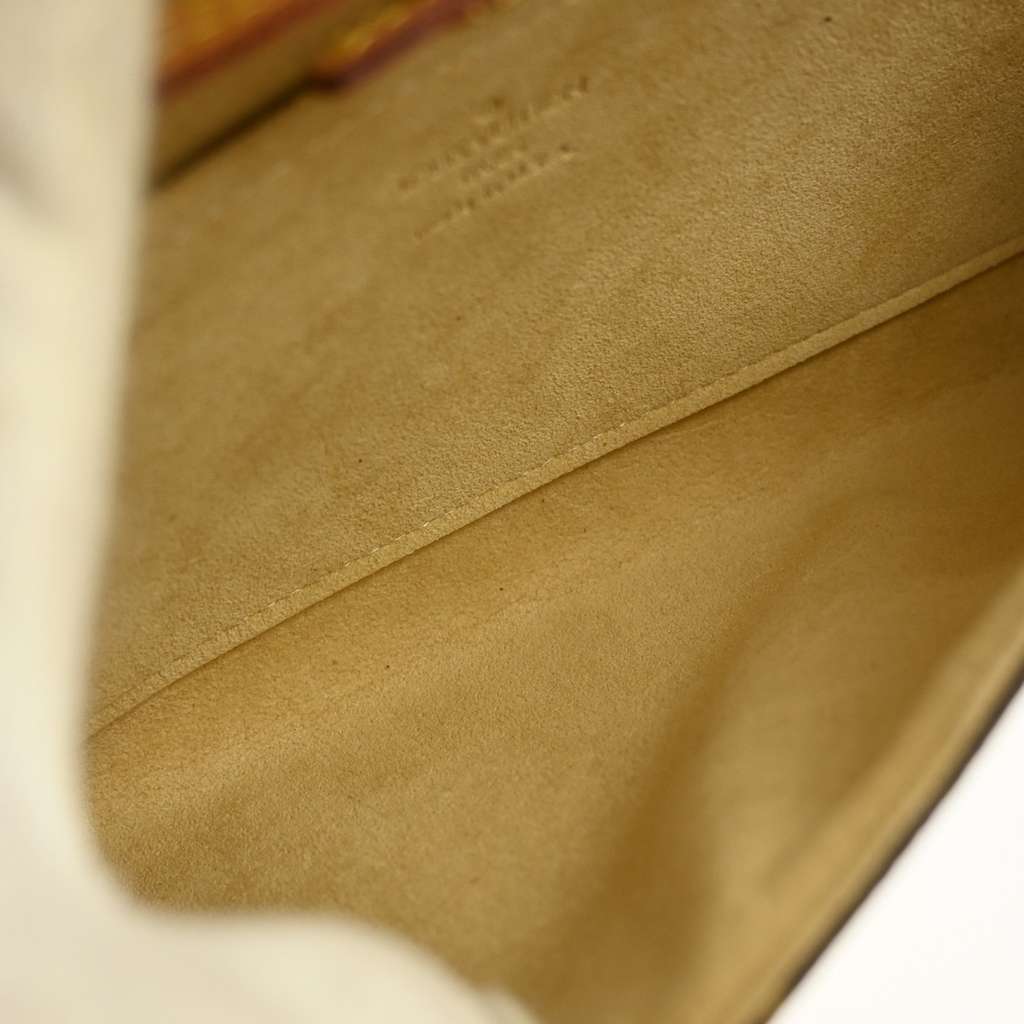 Louis Vuitton Twin Handbag Brown Canvas Good condition - Inside View